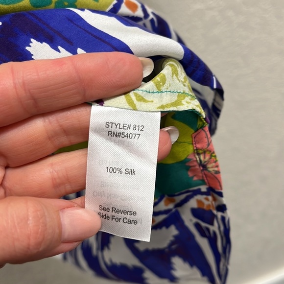 CAbi Poetry Silk Tunic S - Picture 5 of 7